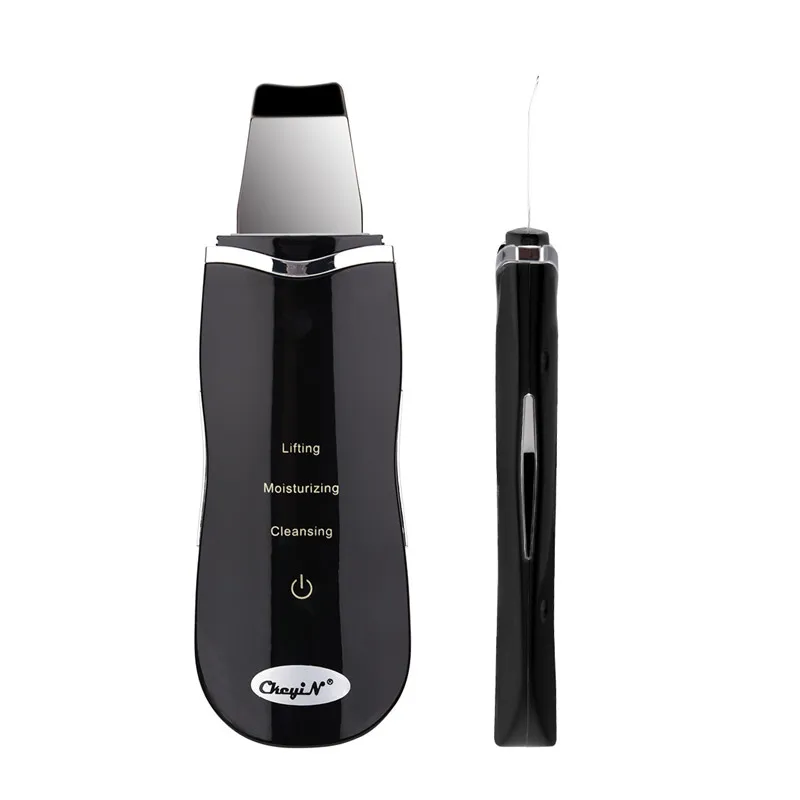 Ultrasonic Ion Deep Cleaning Skin Scrubber Peeling Shovel Facial Pore