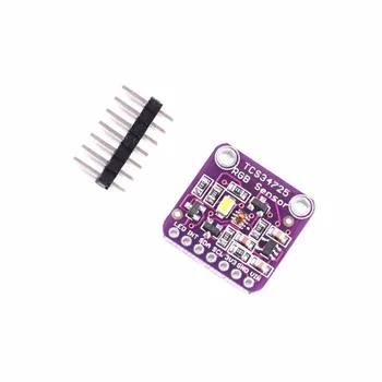

TCS34725 RGB Color Sensor with IR Filter and White LED for Arduino UNO R3