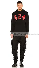 2016 New 424 Four Two Four Multi Pocket Casual Jeans Drawn Rope