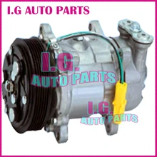 Для PEUGEOT 206 авто AC компрессор 6 канавок 12 V 1854107 для peugeot 206 Кондиционер