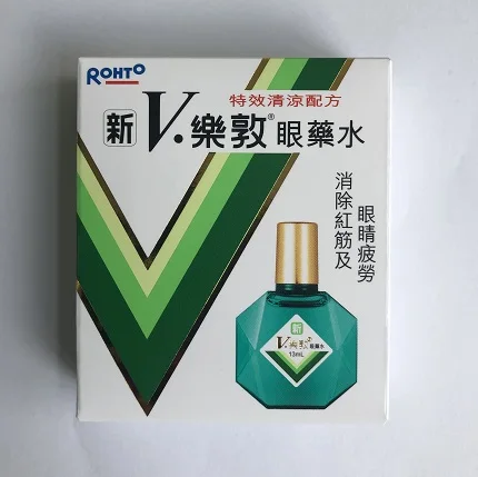Новая капелька для глаз V.Rohto Plus 13 мл| |
