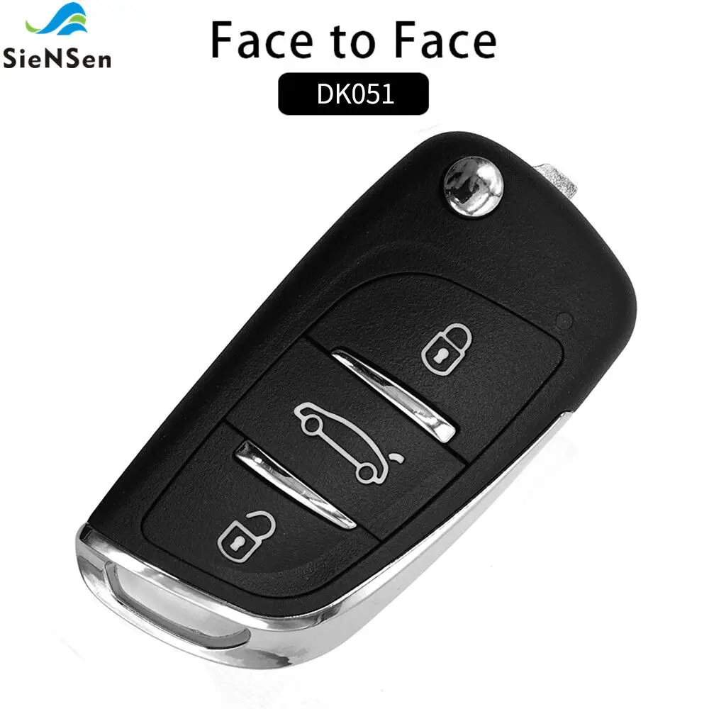 

SieNSen Face to Face Copy 3 Buttons 315/433MHZ Cloning Garage Door Remote Control Wireless Transmitter Portable Duplicator DK051
