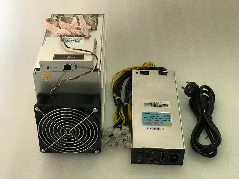 Новейшие CrptoNight Шахтер Antminer X3 220KH/s 500 Вт с БП высокая прибыль добыча CryptoNight основе монеты КРБ XMC DCY ETN и т. д