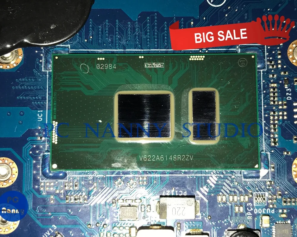 remarkable  PCNANNY 07T87H 07T87H 0V736W 05CPRV BKD40 LA-D821P For DELL Inspiron 7460 7560 Laptop Motherboard S