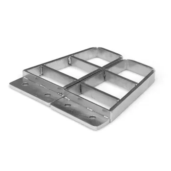 

1 Pair Stainless Steel Pedal For 1/14 TAMIYA KING HAULER Globe Liner RC Tractor Truck Pedals Parts Accessories