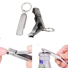 Открытый лагерь маникюр ногтей клиппермульти инструмент мультиинструмент резак Сложите триммирующие кусачки для ногтей Отделка брелок для ключей брелок edc карман
