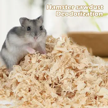 

500g Hamster Birch Wooden Shavings Pet Swarf Deodorant Remove Odor Dust Warm Mat Sawdust Random Taste For Rabbits Chinchillas