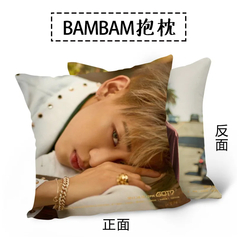 

[MYKPOP]GOT7 BAMBAM You Are 7 of 7 Double-Side HD Printing Cushion KPOP Fans Collection SA18052709