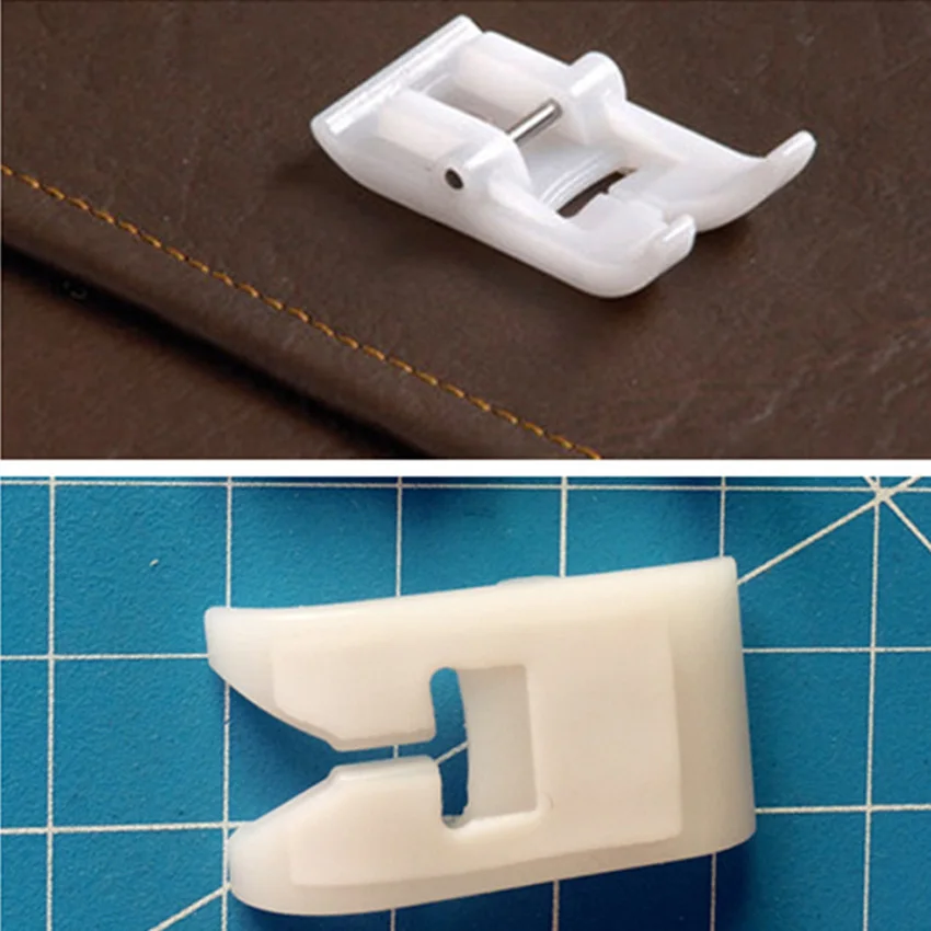 

1 PCS Household Sewing Presser Foot Teflon Zig Zag Foot Snap On 7301T