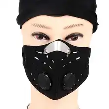 1PC Cycling Bicycle Motorcycle Riding Face Mask Outdoor Sports Snowboard Carbon Protective Filter Thermal Windproof Face Mask