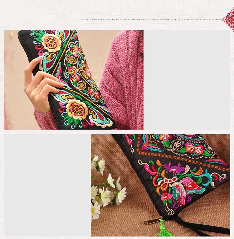 Модные хозяйственные сумки с вышитыми ручками! Национальная женская сумка с цветочной вышивкой, красивая Парусиновая Сумка-переноска в английском стиле