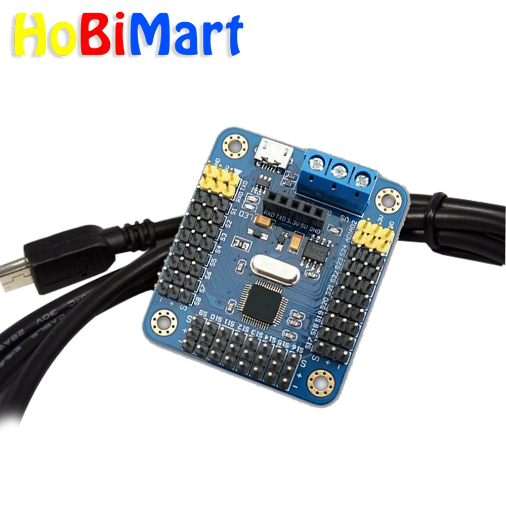 

HoBiMart 5pcs 16 Channel DC USB robot Servo Motor control controller board Drive Shield USC-1 Servo robot project #J294-2