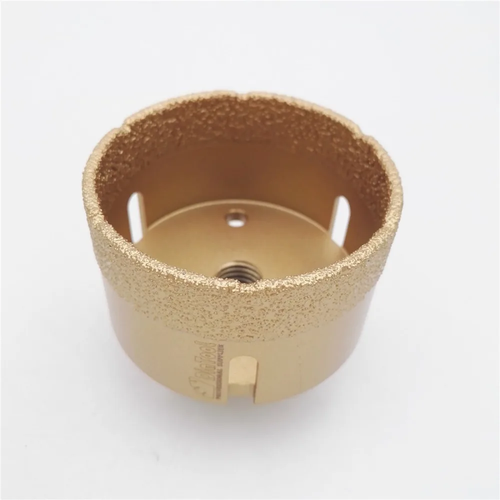 1pc Diameter 68mm Vacuum brazed diamond drilling core bits with 15MM Diamond height hole saw drill bits granite marble ceramic