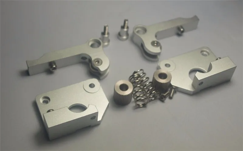 Peças de Alumínio Todo o Metal Pacote de Atualização Flashforge Impressora Duplo-extrusora Kit 1.75mm 3d Mk9 2 Cheap Peças e acessórios em 3D