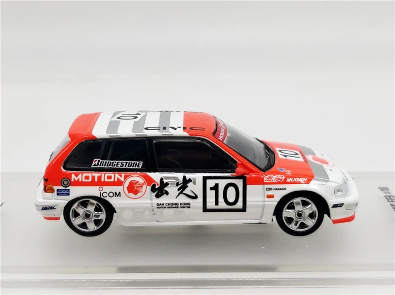 INNO64 1: 64 Honda Civic EG9 Gr.#10 IDEMITSU Макао 1990 гонки литья под давлением модель автомобиля