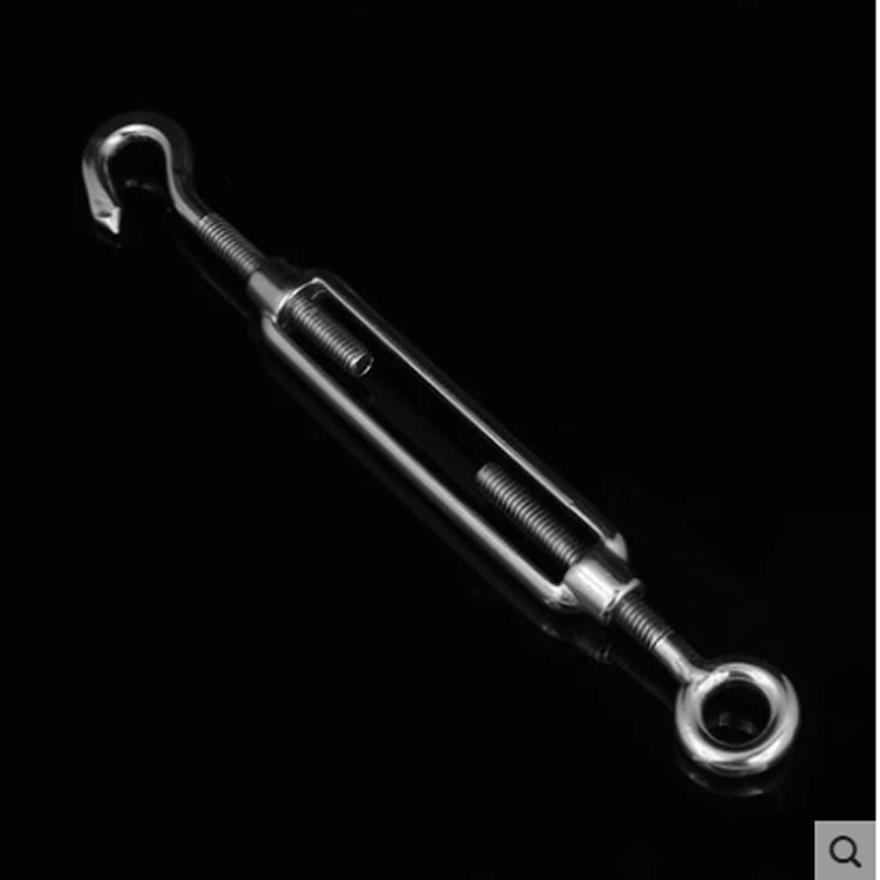 304 Stainless Steel Hook & Eye Turnbuckle Wire/Rope Tension Tighten
