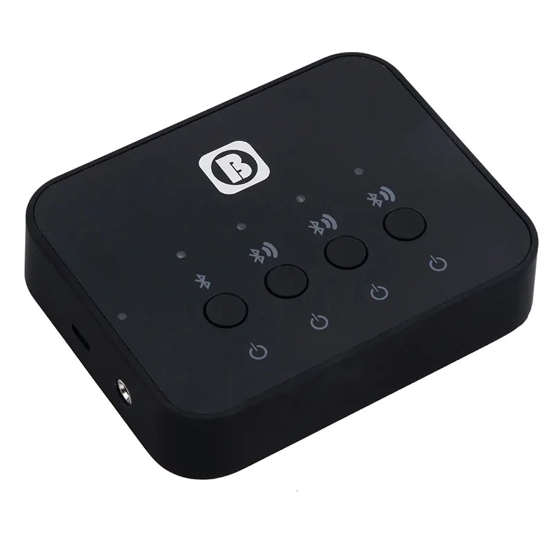 Bw 107 Bluetooth 4 0 Stereo Audio Transmitter Splitter Adapter Music Receiver Sharing Device Function For Mobile Phone For Ear
