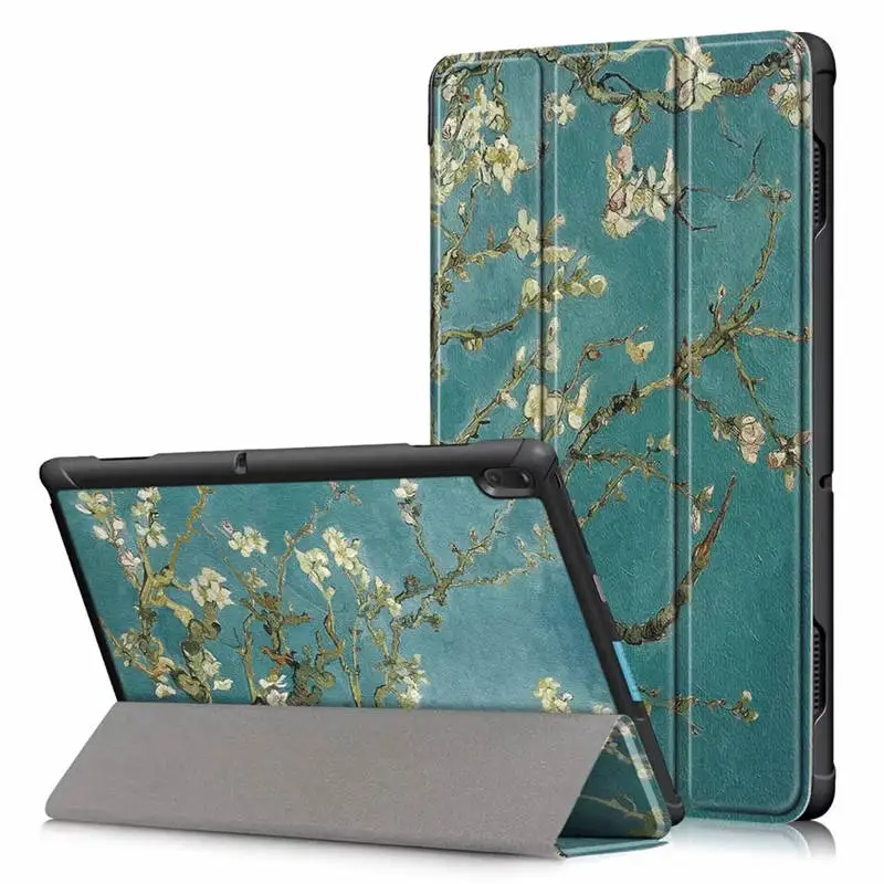 Повседневное из искусственной кожи чехол для lenovo Tab E10 TB-X104F 10,1 inch планшет со складывающиеся фолиевые чехлы - Цвет: XH