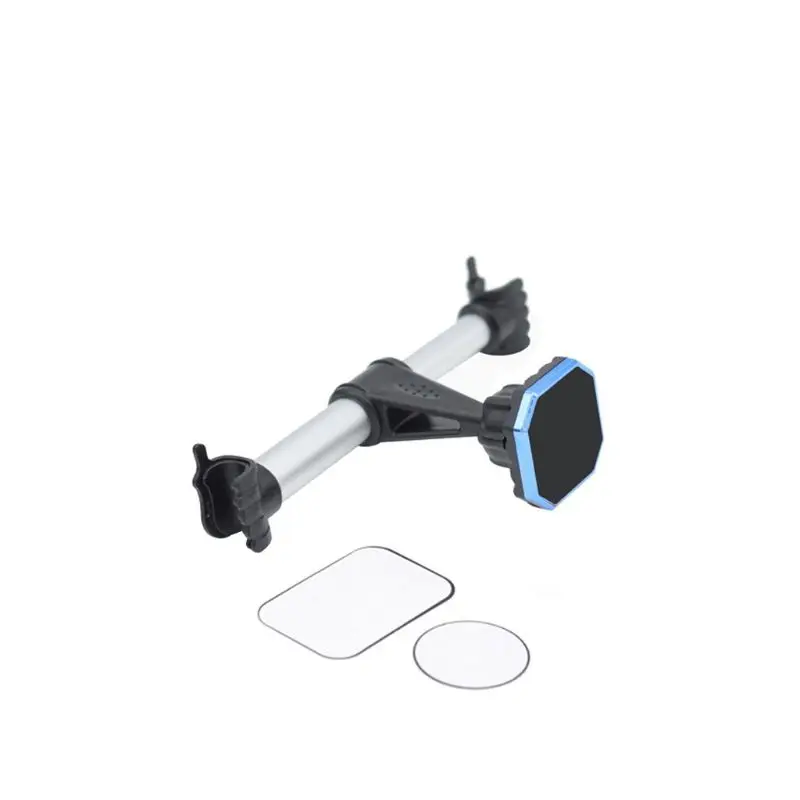 Небесно-голубой Автомобильный подголовник держатель на заднее сиденье подголовник магнитный держатель для мобильного телефона для iPhone X 8 универсальный - Цвет: Небесно-голубой