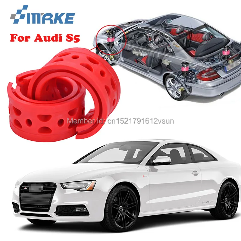 

smRKE For Audi S5 High-quality Front /Rear Car Auto Shock Absorber Spring Bumper Power Cushion Buffer