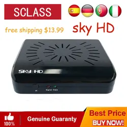 Новый оригинальный SCLASS SKY HD K2 DVB-S поддержка ТВ-коробок AV автоматический PAL/NTSC преобразования бесплатная доставка спутниковый ресивер