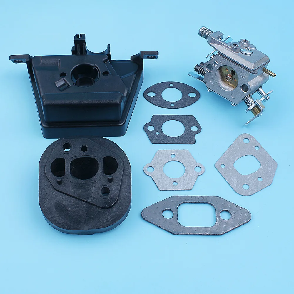 Carburetor Carb Carby zestaw uszczelek kolektora wlotowego dla partnera 350 351 370 371 420 Chainsaw Walbro 33-29 wymiana części zamiennych