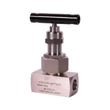 316 игла из нержавеющей стали гнездо клапана сварки высокого давления высокотемпературный белый стальной игольчатый клапан лабораторный игольчатый клапан