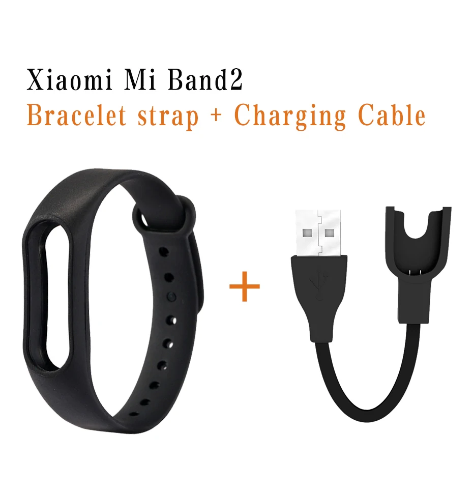 Smart Straps For Mi Band 2 Usb Charger Cable For Xiaomi Mi Band 2 Strap With Silicone Replacement Bracelet For Xiaomi Mi Band 2  (2)