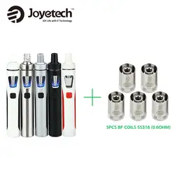 Оригинал Joyetech эго AIO комплект 1500 мАч Батарея Ёмкость все-в-одном комплект с 0.6ohm SS316 BF катушки электронная сигарета Vaping