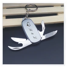 4 в 1 нож из нержавеющей стали для человека наружная дверь походный инструмент нож с открывалка для пива 20 шт много на заказ бесплатно с любой текстовый логотип