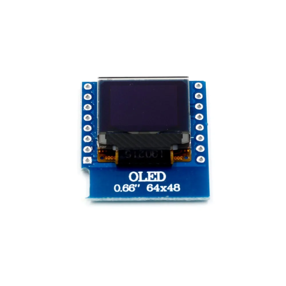 0,66 дюймовый oled-дисплей модуль для WEMOS D1 MINI ESP32 модуль AVR STM32 64x48 0,6" ЖК-экран IIC IEC OLED