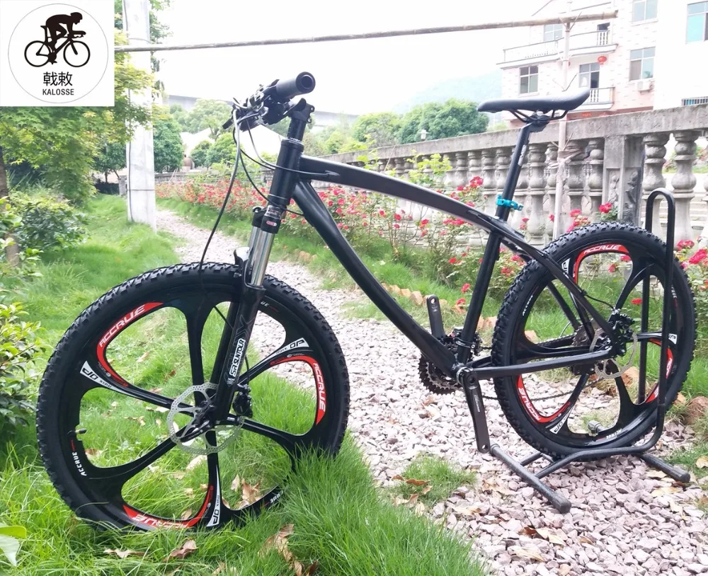 Sale Kalosse  aluminum alloy  bike  mountain bike  24 speed  M310  26*17inch mountain bicycle  Hydraulic brakes 0