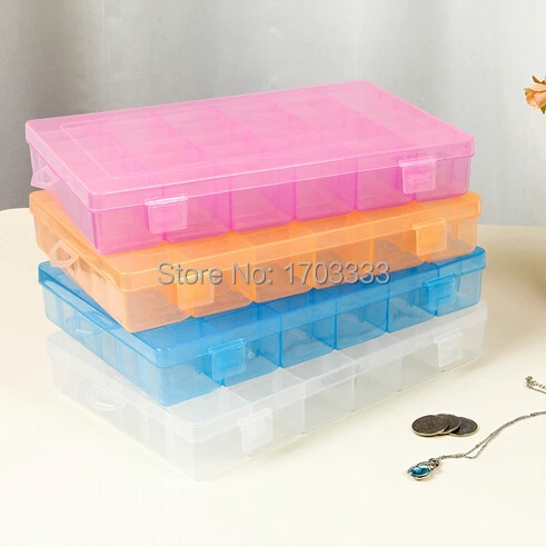 Caja de almacenamiento de plástico para organizador de utensilios para pendientes, contenedor, 36 compartimentos, envío venta al por mayor|plastic storage box|storage boxbox for - AliExpress
