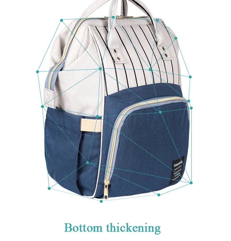 Модная сумка для подгузников для мам и мам, Большая вместительная водонепроницаемая сумка для путешествий, дизайнерская сумка для детской коляски