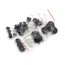 45 unids/lote resistencia de Termistor NTC Kit de 5D-11 5D-15 8D-20 10D-7 10D-9 10D-11 20D-20 33D-7 47D-15 resistencia térmica resistencia conjunto