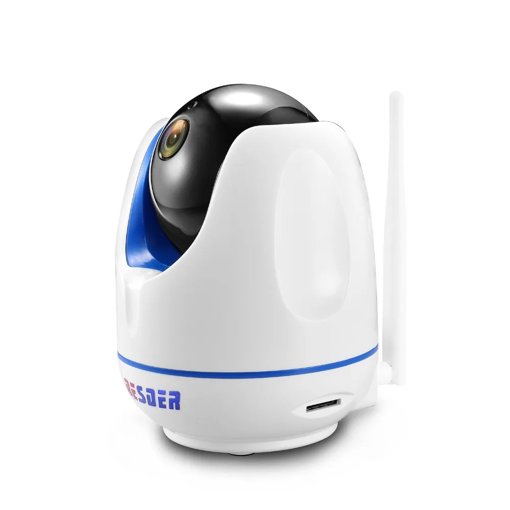 

BESDER Pan Tilt Wireless IP Camera 1080P Two Way Audio With SD Card Slot Indoor Home Security IP Camera Baby / Pet Monitor