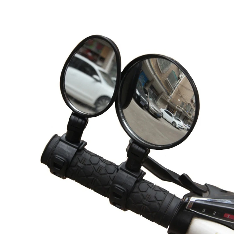 

Bicycle Universal Handlebar Rearview Mirror 360 degree rotation adjustable rear view mirror With Install Belt Cycling Accessorie