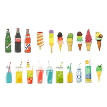 Горячая Распродажа ручной росписью Стиль дизайнерские закладок 30 шт. милые летние детские платья