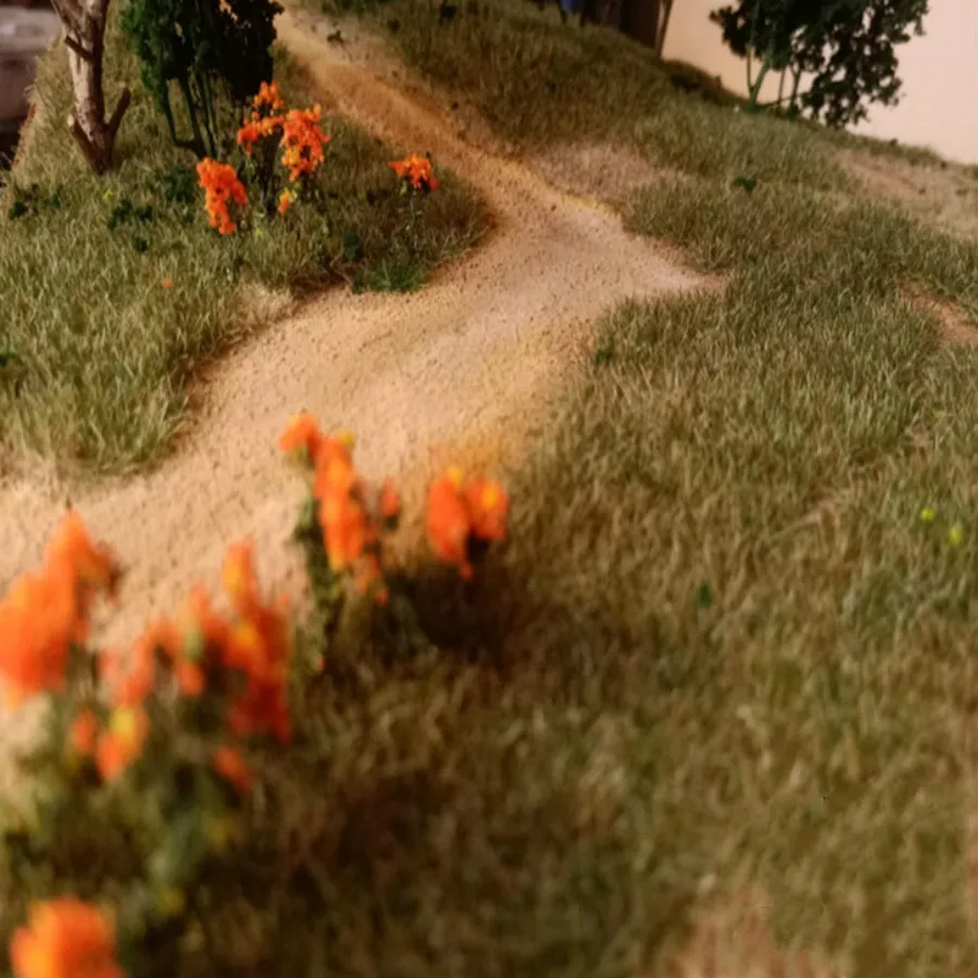 architecture model grass flock brush (2)