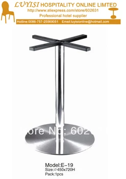

Fashion stainless steel cocktail table base E19
