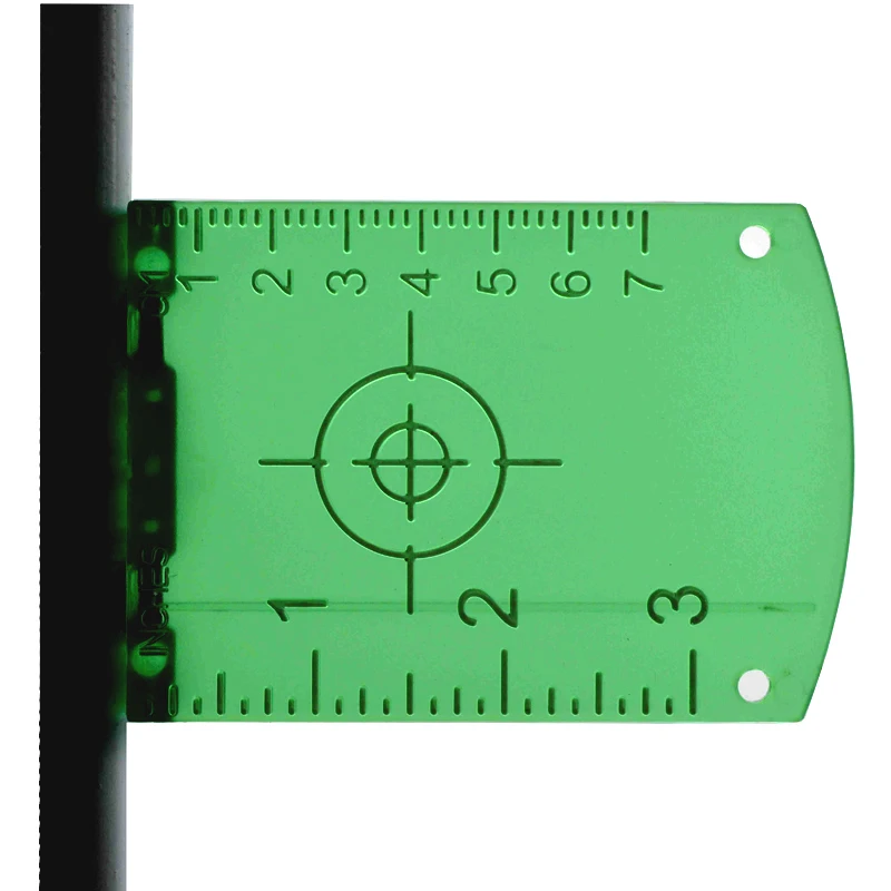 Magnetic laser target board plate for red laser lines green lines No burr convenient laser level,laser calibrator,laser angle gauge,laser inclinometer