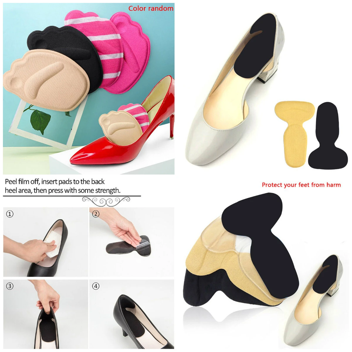 slip resistant high heels