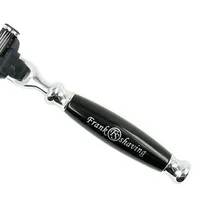 Frank бритья-3 слоя лезвия для бритья, искусственный черное дерево ручка+# MA-02EB