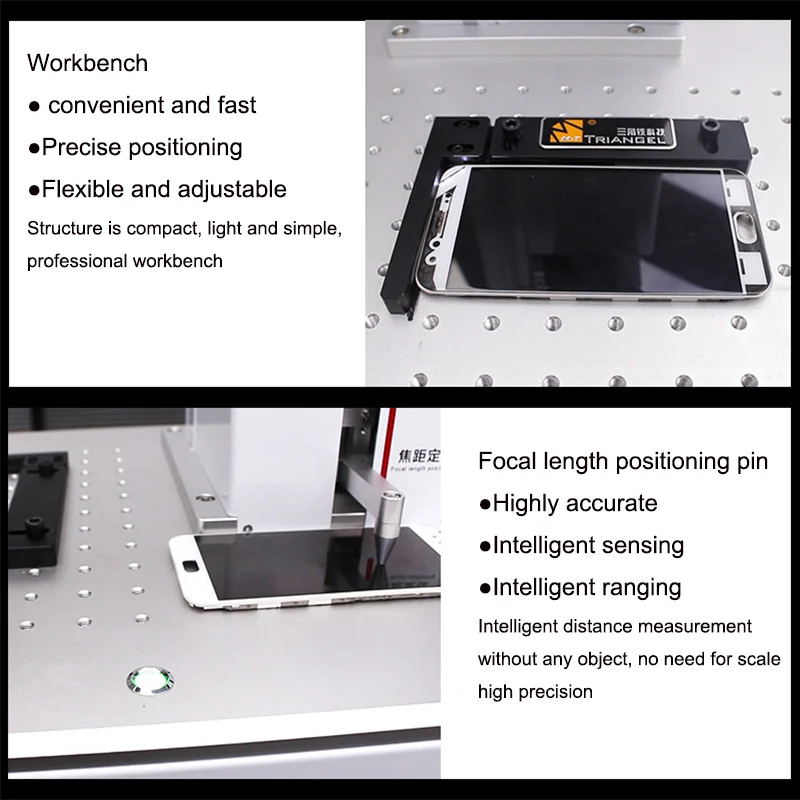 Новый M-triangel DIY принтер с ЧПУ лазерная резка для 11 Xs Xsmax X заднее стекло Удаление ЖК-рамы ремонт лазерный отдельный станок + курильщик