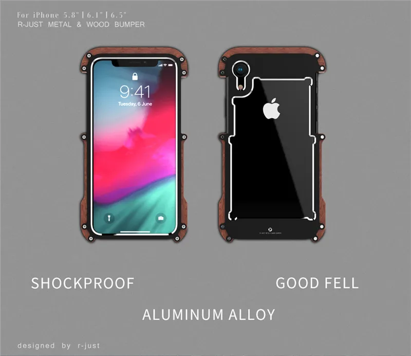 Luxury Aluminum Screws Phone Cases