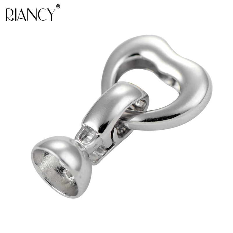

1 pieces love buckle Necklace buckle DIY Jewelry accessories Bracelets pearl button Connector Clasps Accessory