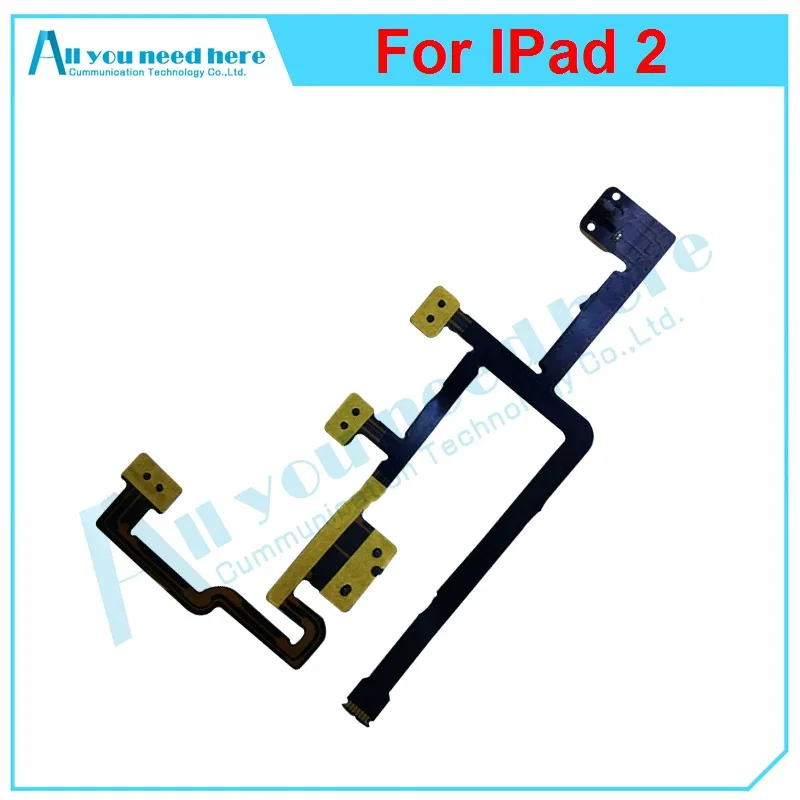 IP0014 New Power Button On Off Switch Button Volume Control Flex Cable Ribbon for IPad 2 2nd gen (CDMA Version)(2)