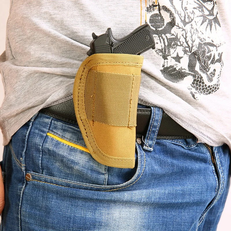 

Green/Black Concealed Belt Gun Holster Holster For All Compact Subcompact Pistols Black Hunting Accessories S M Size Hot js