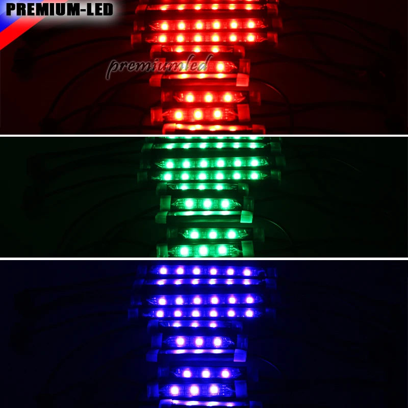 Универсальный 42 LED RGB многоцветный светодиодный моторный отсек или под