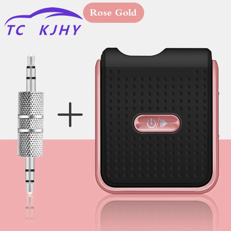 

Handsfree Bluetooth Car Kit AUX Receiver Vehicle Adapter Wish Audio Receiver Digital Computer Mobile Phone Accessories Display